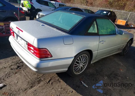 2000 Mercedes-Benz Sl 500 z USA, uszkodzony, nr VIN WDBFA68F2YF190510